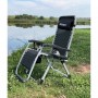 Шезлонги комплект 2шт Bonro BG-006 чорний + кишеня