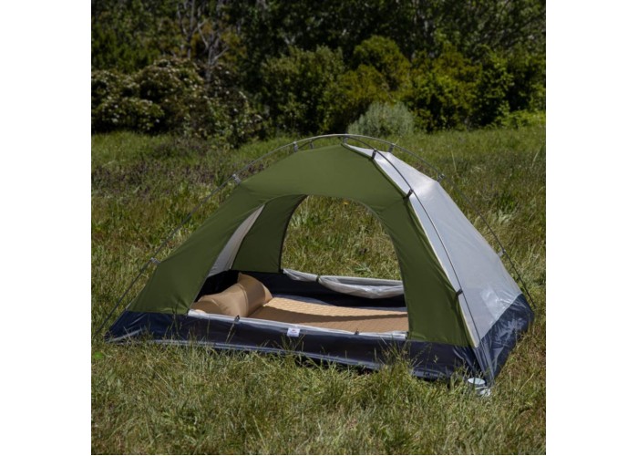 Намет двомісний Naturehike P-Series NH18Z022-P, 210T/65D, темний хакі