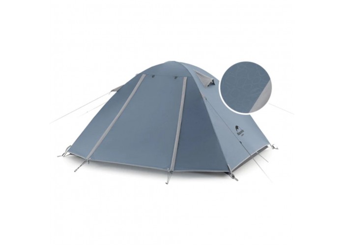 Намет чотиримісний Naturehike P-Series NH18Z044-P 210T/65D, темно-синій