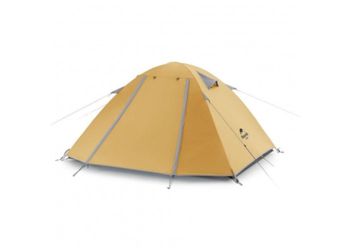 Намет чотиримісний Naturehike P-Series NH18Z044-P 210T/65D, жовтий