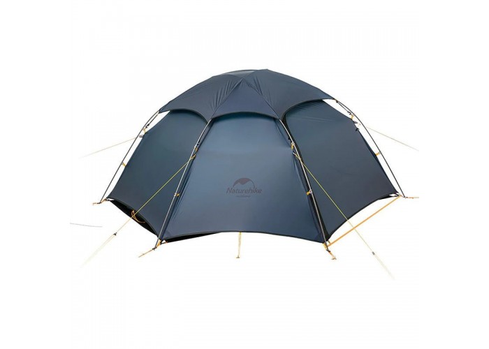 Намет двомісний зі сферичним куполом Naturehike Cloud Peak 2 NH19K240-Y, 15D, темно-синій