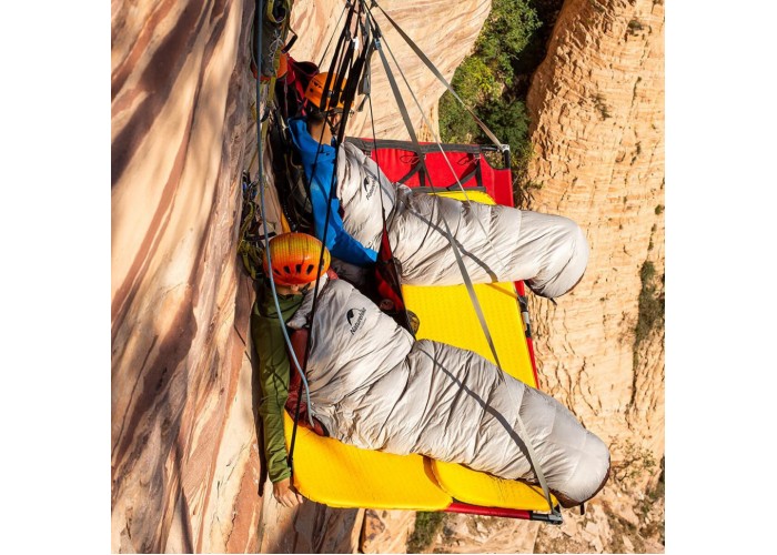Спальник з натуральним пухом Naturehike Snowbird NH20YD001, p-р L, коричневий 720 г