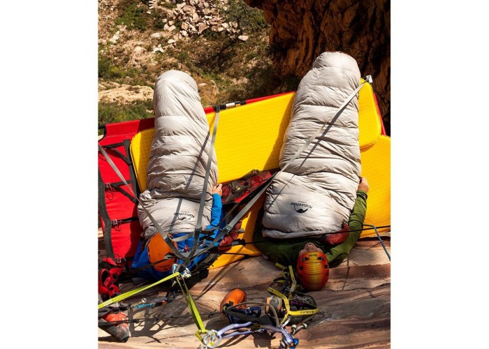 Спальник з натуральним пухом Naturehike Snowbird NH20YD001, p-р L, коричневий 720 г