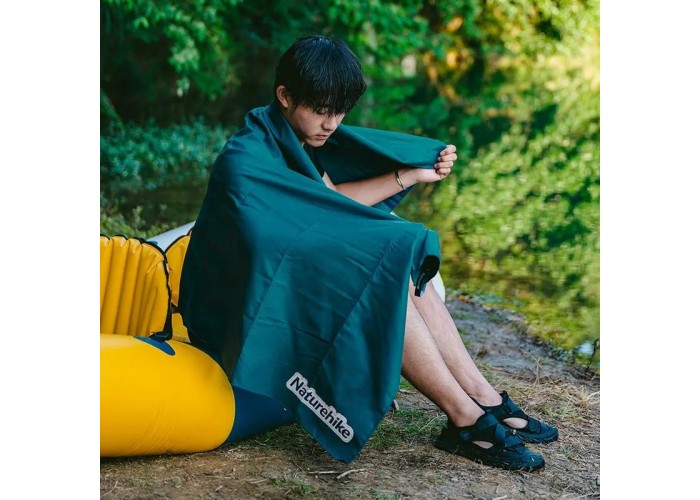 Рушник швидковисихаючий Naturehike CNK2300SS010, 156*80, темно-зелений