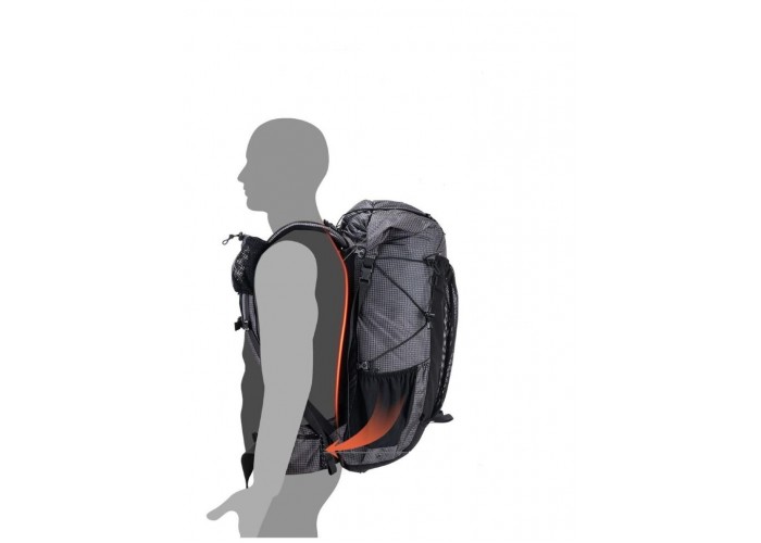 Рюкзак туристичний Naturehike Rock NH19BP095, 60+5 л, чорний