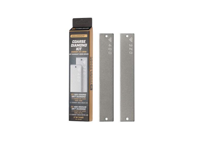 Work Sharp набір змінних пластин Coarse Diamond (320/400) для точилки WSBCHPAJ-PRO, 2 шт