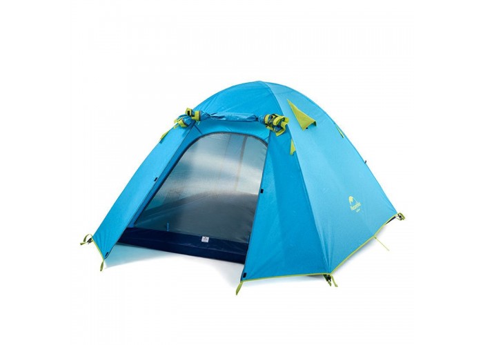 Намет двомісний Naturehike P-Series NH18Z022-P, 210T/65D, блакитний