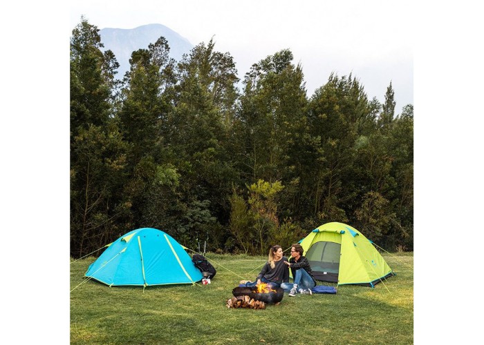 Намет двомісний Naturehike P-Series NH18Z022-P, 210T/65D, блакитний