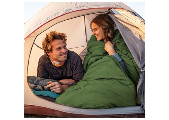 Спальний мішок Naturehike F150 NH22MSD05, лівий, зелений