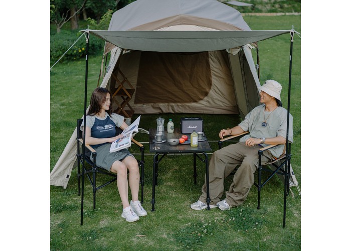Розкладне крісло Naturehike CNH23JU13001, чорне