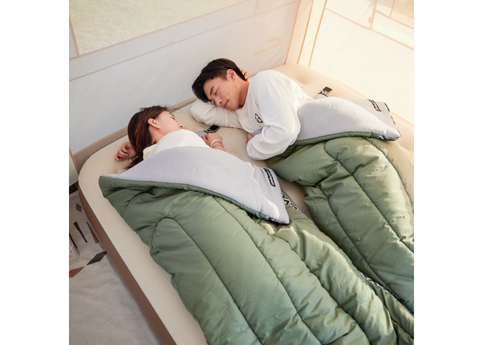 Спальний мішок Naturehike L150 NH20MSD05, (13°C) лівий, темно-зелений