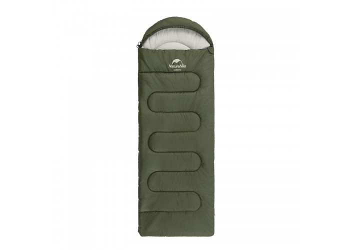 Спальний мішок Naturehike Y150L NH21MSD08, правий, темно-зелений