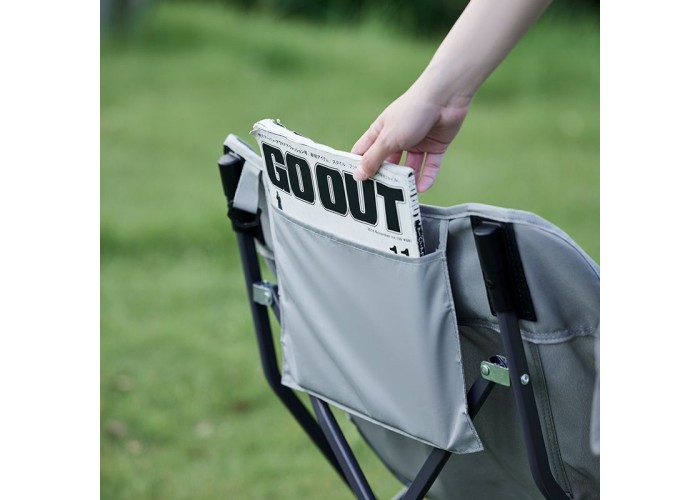 Стілець складаний Naturehike CNK23JU0001, світло-сірий