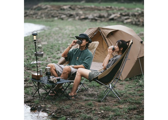 Крісло складане NaturehikeYL06 Alu Folding Moon Chair NH18Y060-Z, бежевий
