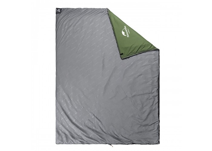 Спальник надлегкий Naturehike LW180 NH21MSD04 правий, (15°C), p-p M, темно-зелений