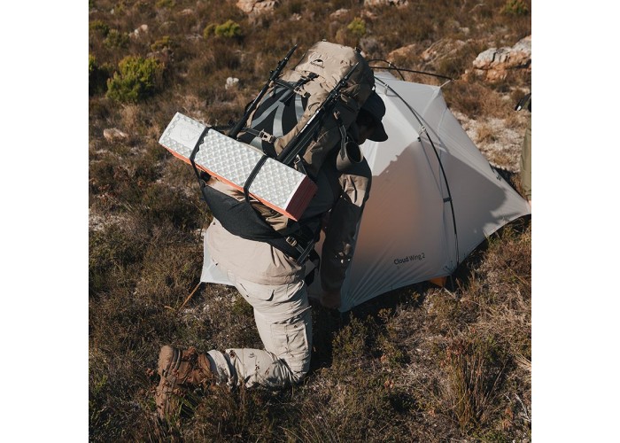 Рюкзак туристичний Naturehike NH70B070-B, 70 л + 5 л, світло-коричневий