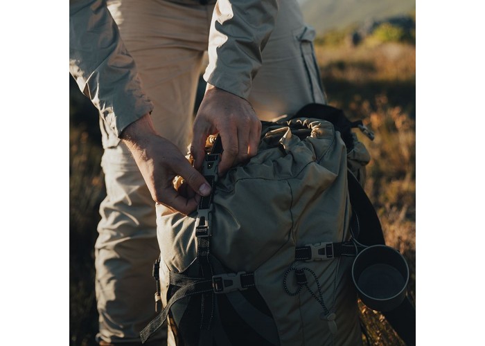 Рюкзак туристичний Naturehike NH70B070-B, 70 л + 5 л, світло-коричневий