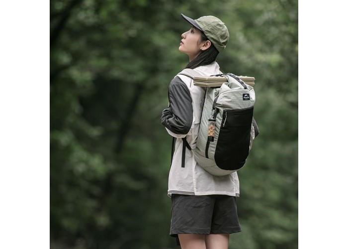 Рюкзак туристичний Naturehike NH20BB206, 20 л, світло-сірий
