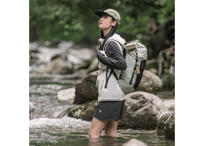 Рюкзак туристичний Naturehike NH20BB206, 20 л, світло-сірий