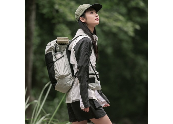 Рюкзак туристичний Naturehike NH20BB206, 20 л, світло-сірий
