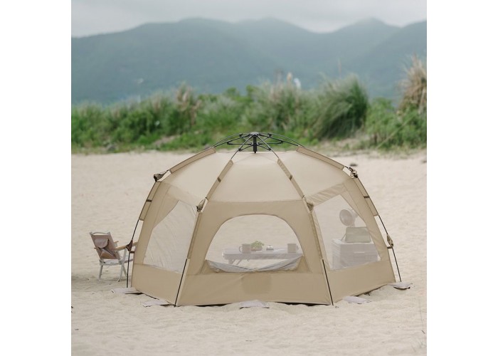 Намет автоматичний відкритий Naturehike CNK2300ZP023, коричневий