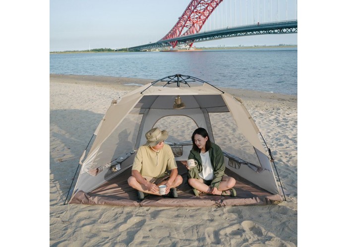 Намет автоматичний відкритий Naturehike CNK2300ZP023, коричневий