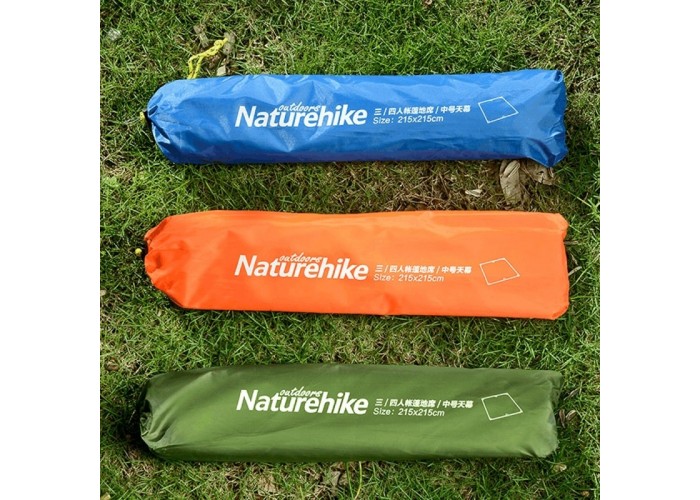 Тент універсальний Naturehike 210T oxford 2,15х2.15м 0,30 кг NH15D005-X army green