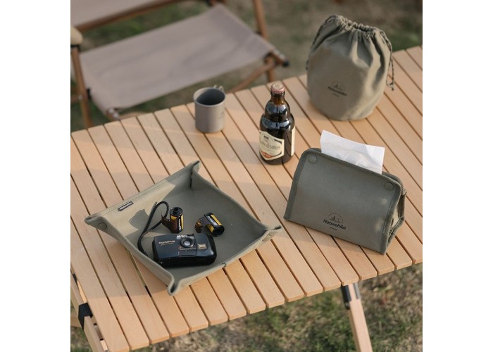 Чохол для зберігання серветок Naturehike NH21SN001, темно-зелений
