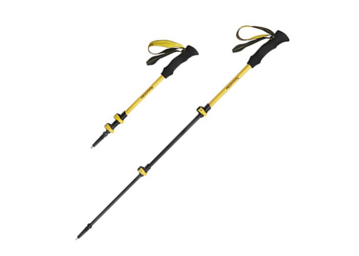Трекінгова палиця Naturehike CNK2300DS010, 100 см, жовта