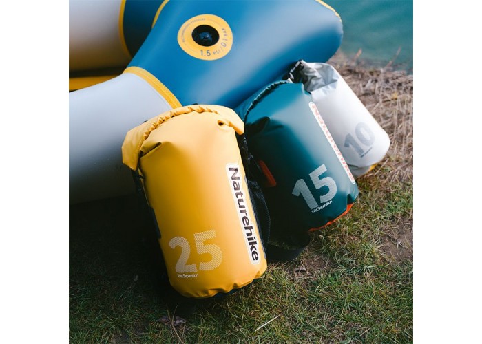 Водонепроникний чохол Naturehike CNK2300BS017, 15 л, білий