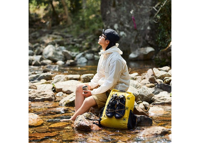Водонепроникний рюкзак Naturehike CNH22BB003, 25 л, жовтий