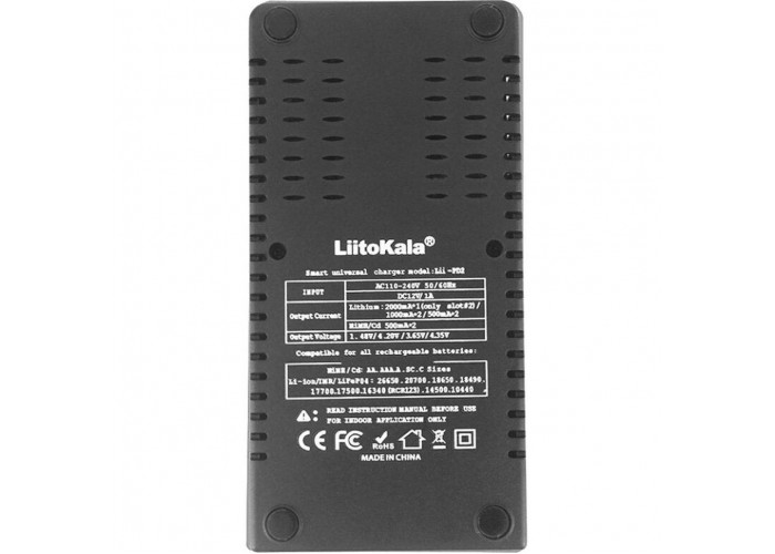 Зарядний пристрій Liitokala Lii-PD2+car EU charger
