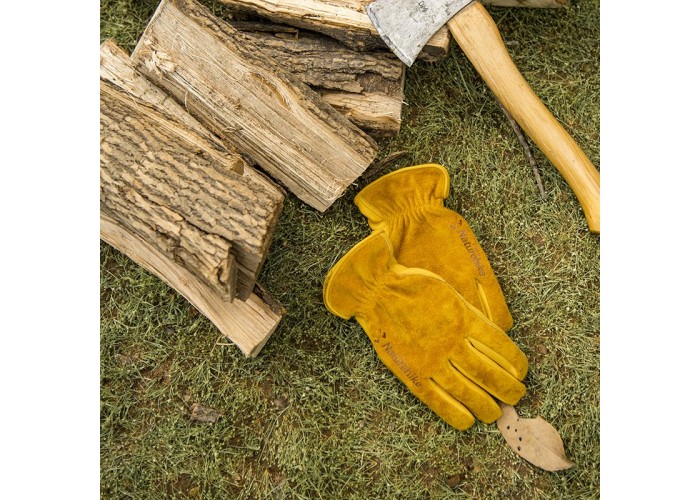 Рукавички шкіряні Naturehike NH20FS041,  розмір XL, жовті