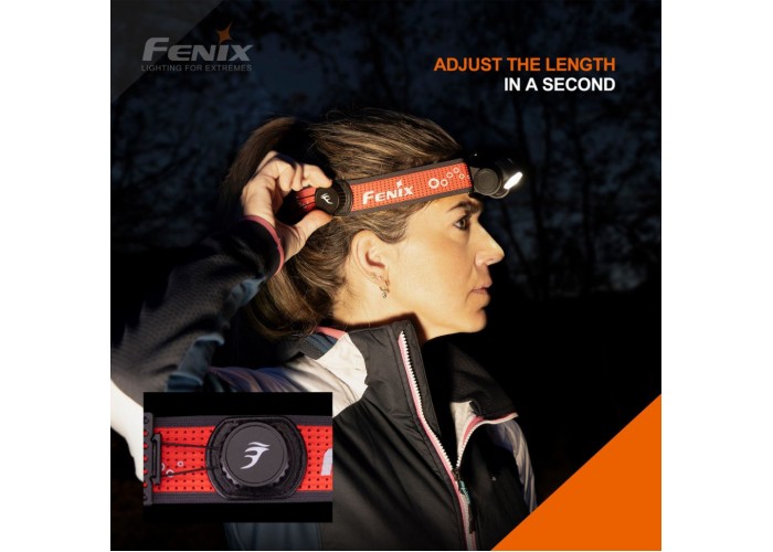 Ліхтар налобний Fenix HM65R-T V2.0 бузковий