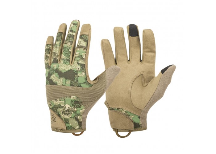 Рукавички тактичні Helikon-Tex Range Tactical Gloves - PenCott WildWood / Coyote A, розмір XXL