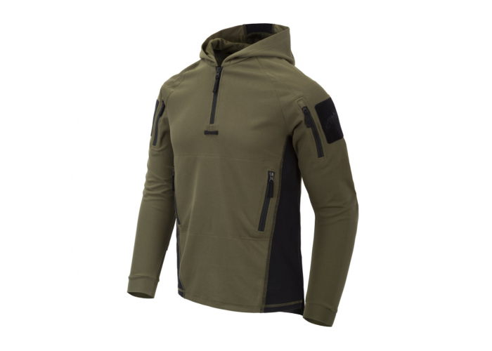 Кофта тактична Helikon-Tex RANGE HOODIE - TopCool, оливковий, розмір XXL