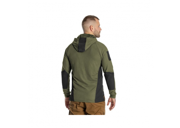 Кофта тактична Helikon-Tex RANGE HOODIE - TopCool, оливковий, розмір XXL