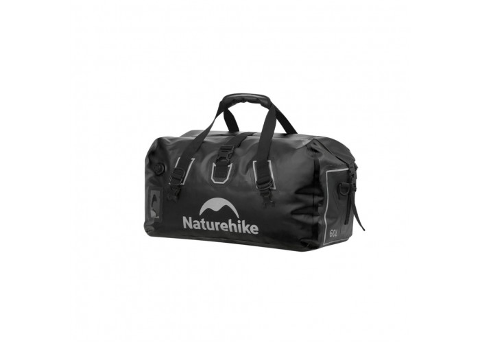 Водонепроникна дорожня сумка Naturehike CNK2450XB015, 60 л, чорна