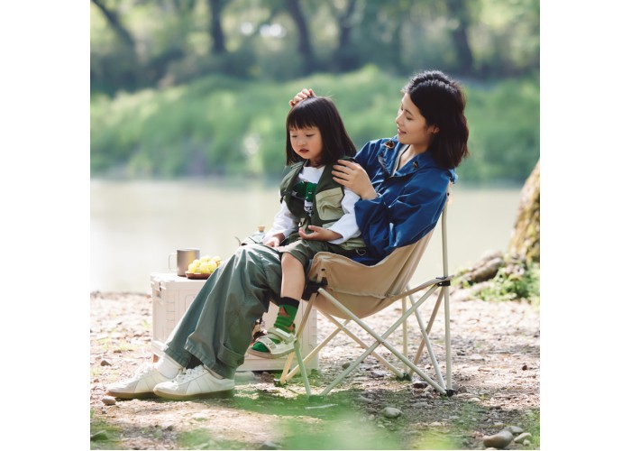 Стілець складаний Naturehike Stellaluna T01 CNH23JU13002, L, бежевий