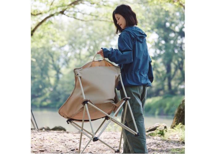 Стілець складаний Naturehike Stellaluna T01 CNH23JU13002, L, бежевий