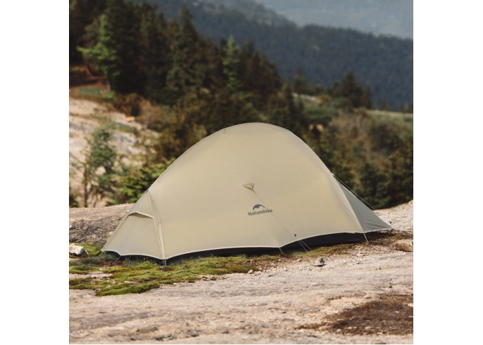 Намет надлегкий двомісний Naturehike Cloud Up Pro CNK2350WS020, 20D, пісочний