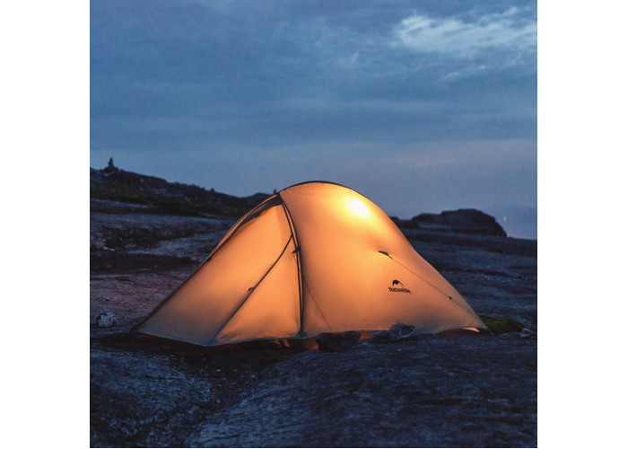 Намет надлегкий двомісний Naturehike Cloud Up Pro CNK2350WS020, 20D, пісочний