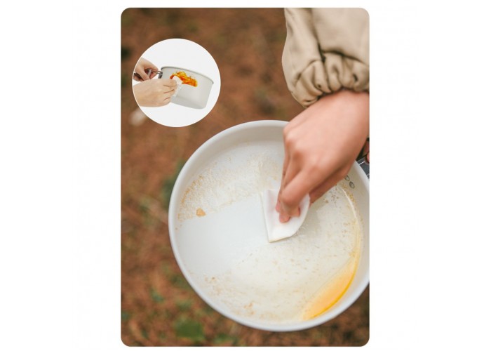 Каструля із керамічним антипригарним покриттям Naturehike CNK2450CF013, 1.7 л, алюміній