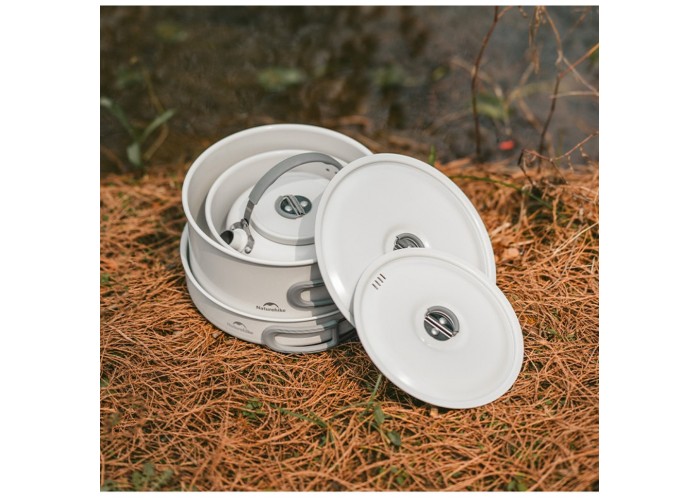 Каструля із керамічним антипригарним покриттям Naturehike CNK2450CF013, 1.7 л, алюміній