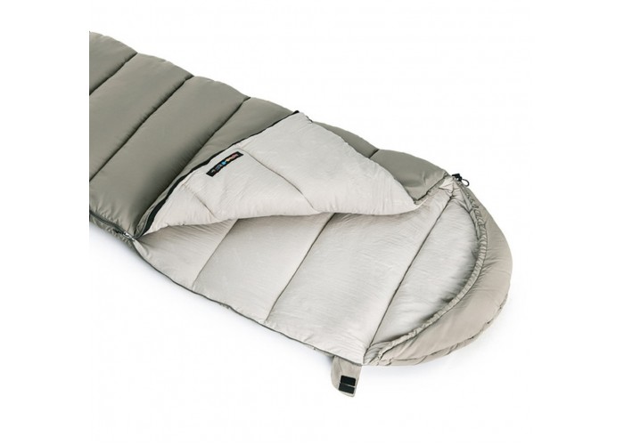 Спальний мішок з капюшоном Naturehike M300 NH20MSD02, зелений, правий