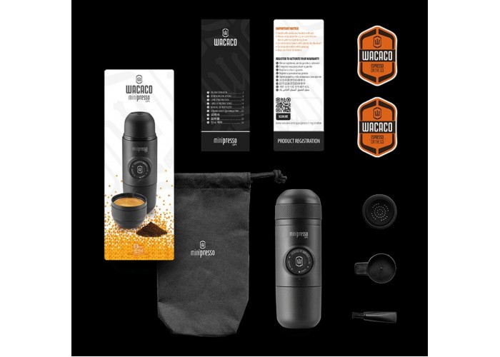 Портативна еспресо-кавоварка Wacaco Minipresso GR
