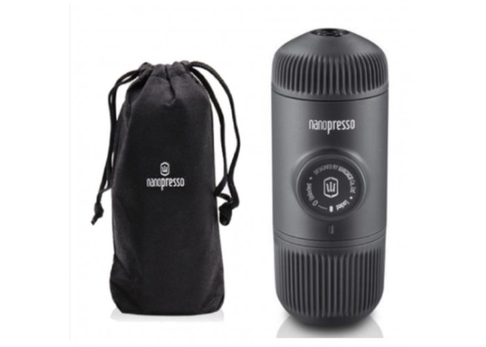 Портативна еспресо-кавоварка Wacaco Nanopresso Grey