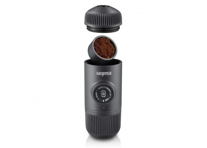Портативна еспресо-кавоварка Wacaco Nanopresso+ з адаптером для капсули