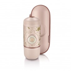 Портативна еспресо-кавоварка Wacaco Nanopresso рожева з чохлом