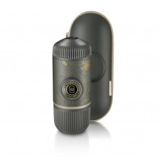 Портативна еспресо-кавоварка Wacaco Nanopresso темно-сіра з чохлом